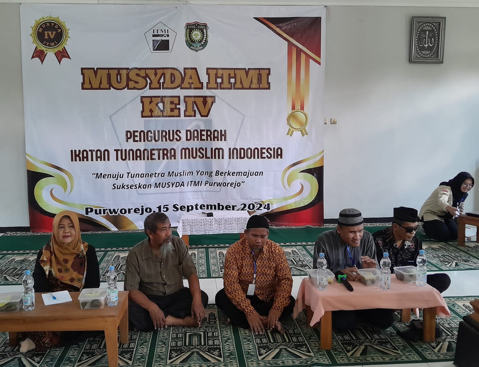 Woro Satiyo Aji Hadiri MUSYIDA ITMI: Dorong Tunanetra Muslim Purworejo Berkemajuan.