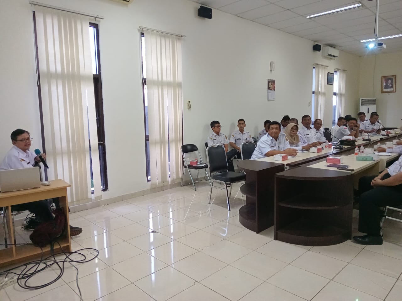 Perkuat Integritas Daerah, DINSOSDALDUKKB Ikuti Pembahasan Progres Aksi Pencegahan Korupsi