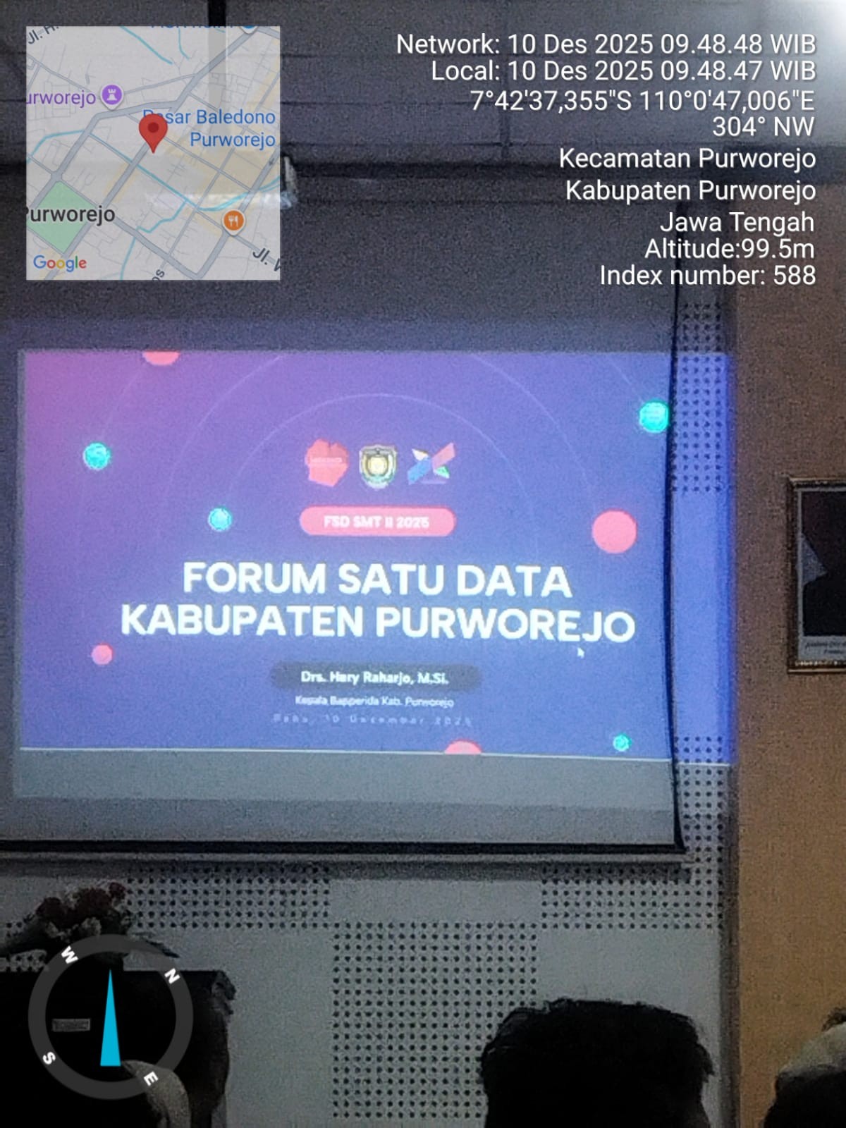 Forum Satu Data Semester II 2025: Evaluasi dan Penguatan Tata Kelola Data Kabupaten Purworejo