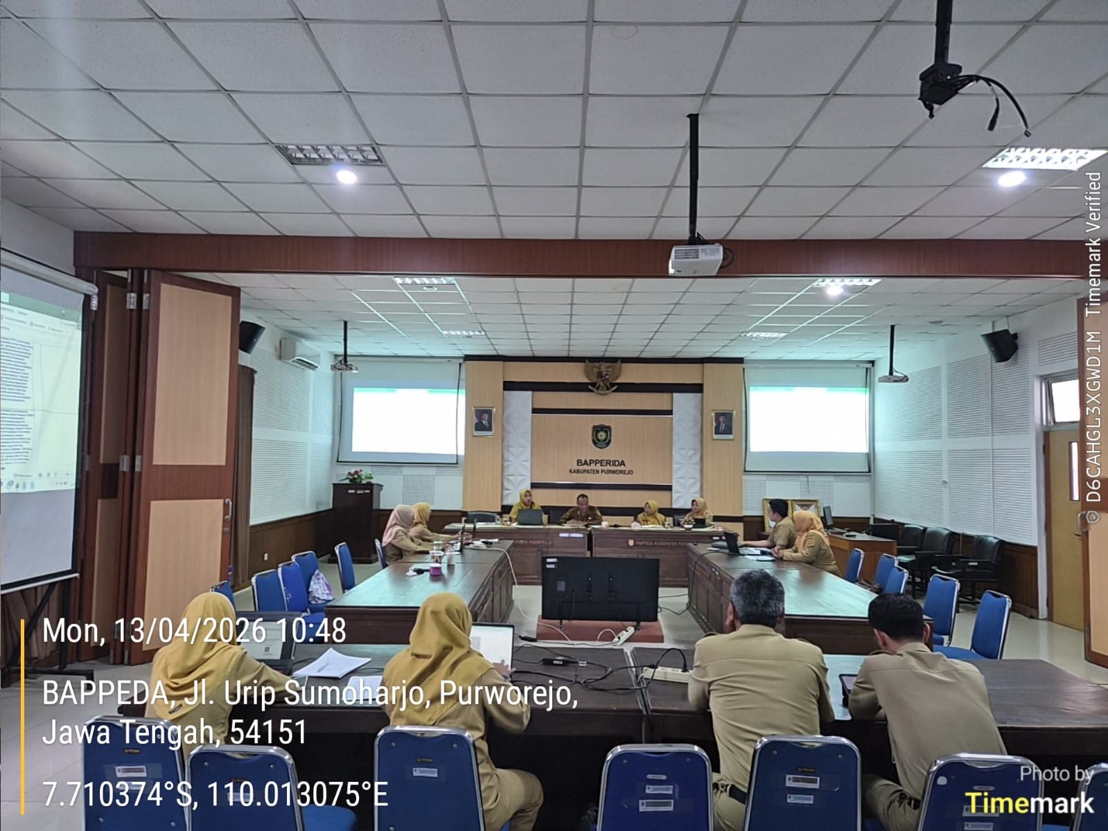 Perkuat Perencanaan, Dinsosdaldukkb Ikuti Verifikasi Renja 2027