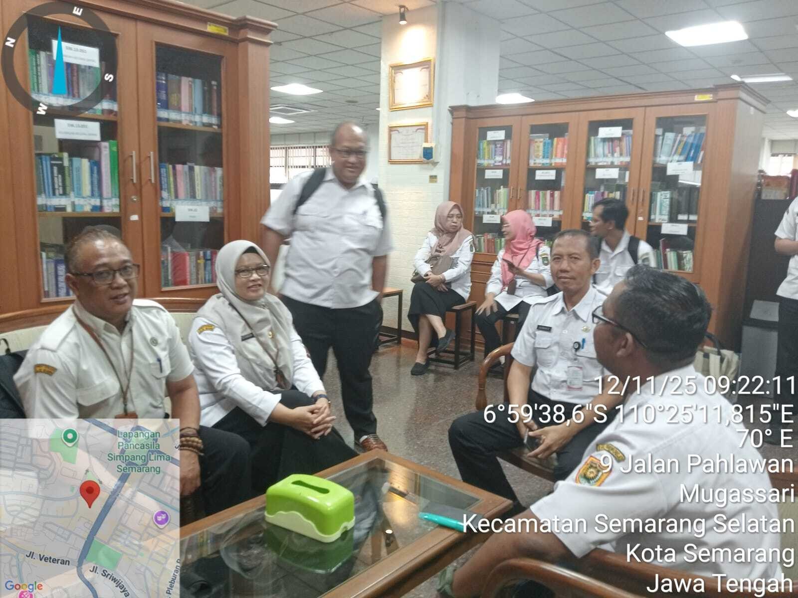 DINSOSDALDUKKB Ikuti Desk Pembahasan Raperda di Biro Hukum Setda Provinsi Jawa Tengah
