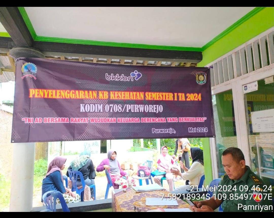 Dinsosduk KB Purworejo Berikan Pelayanan Implan 