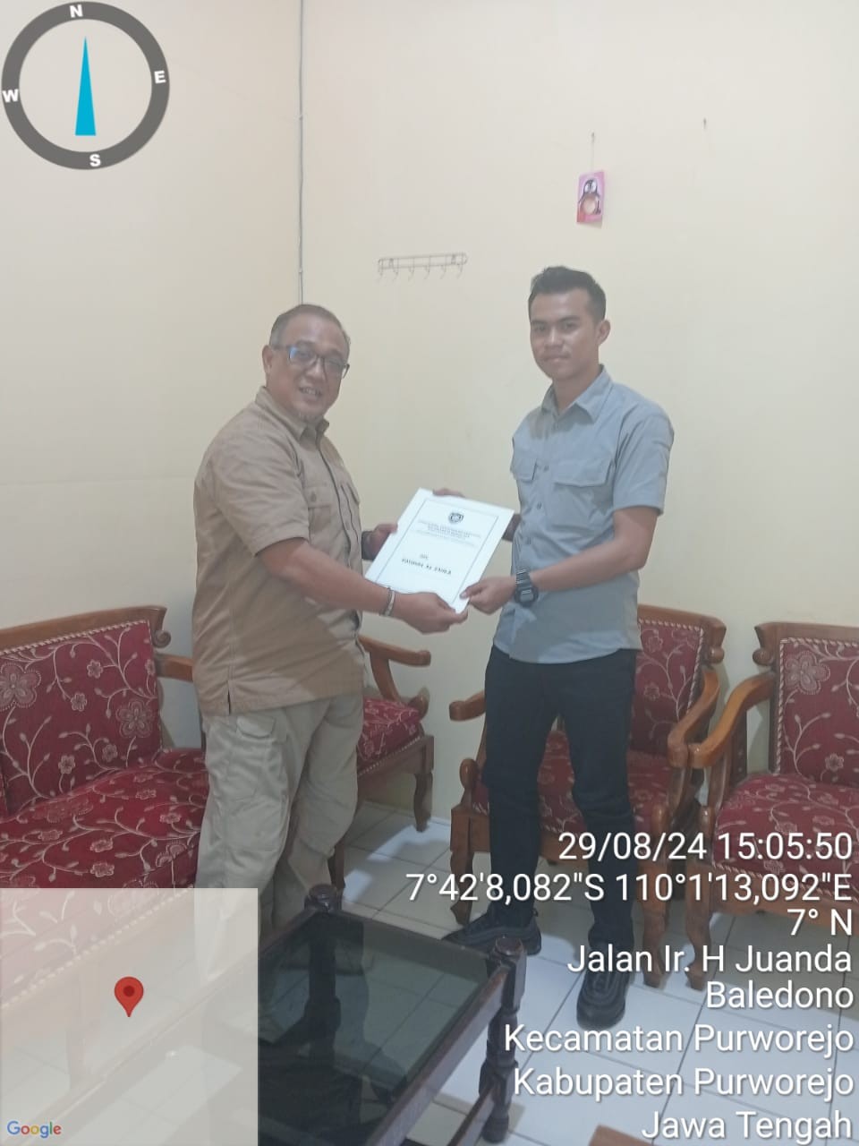 Kepala Polres Purworejo Resmi Jadi Orang Tua Asuh Fatimah Az Zahra.